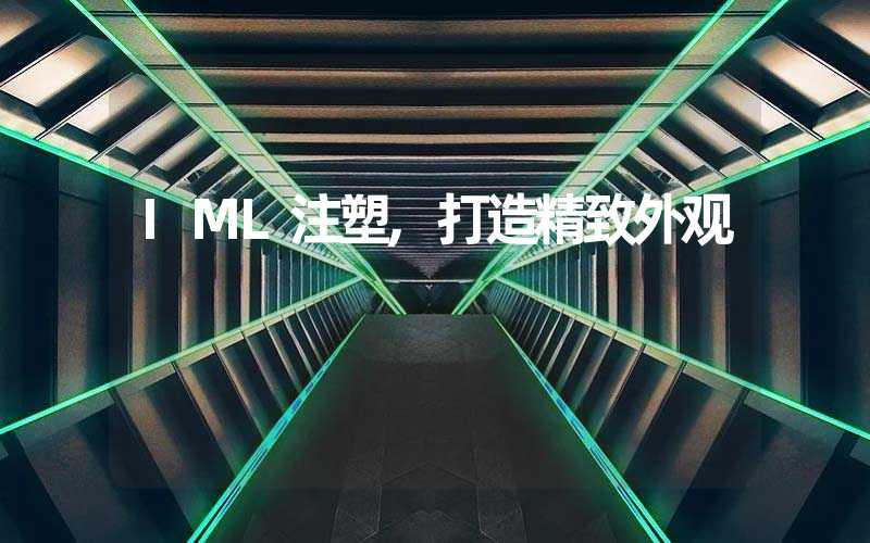 IML注塑,打造精致外观