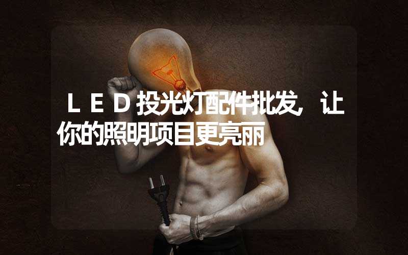 LED投光灯配件批发,让你的照明项目更亮丽