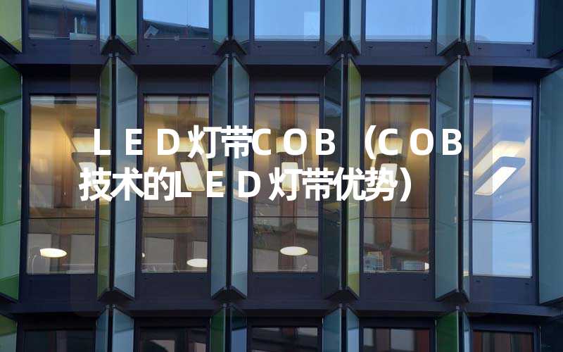 LED灯带COB（COB技术的LED灯带优势）