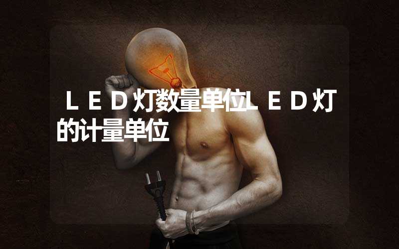 LED灯数量单位LED灯的计量单位