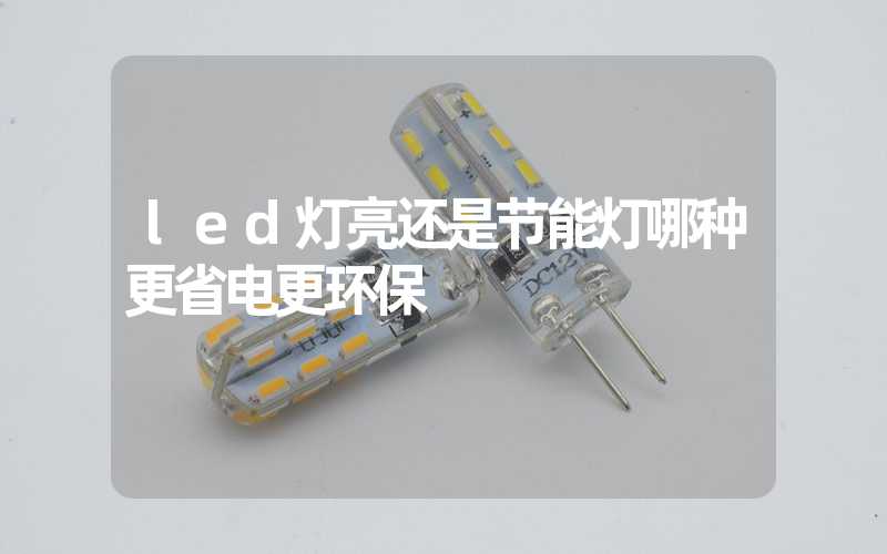 led灯亮还是节能灯哪种更省电更环保