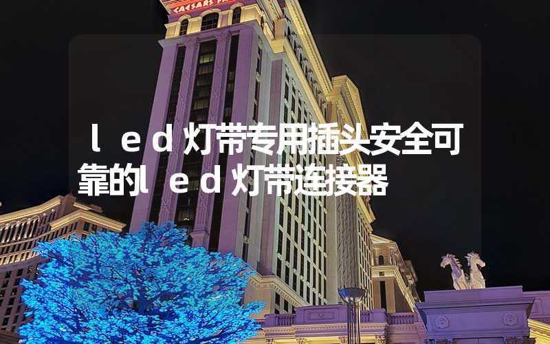 led灯带专用插头安全可靠的led灯带连接器